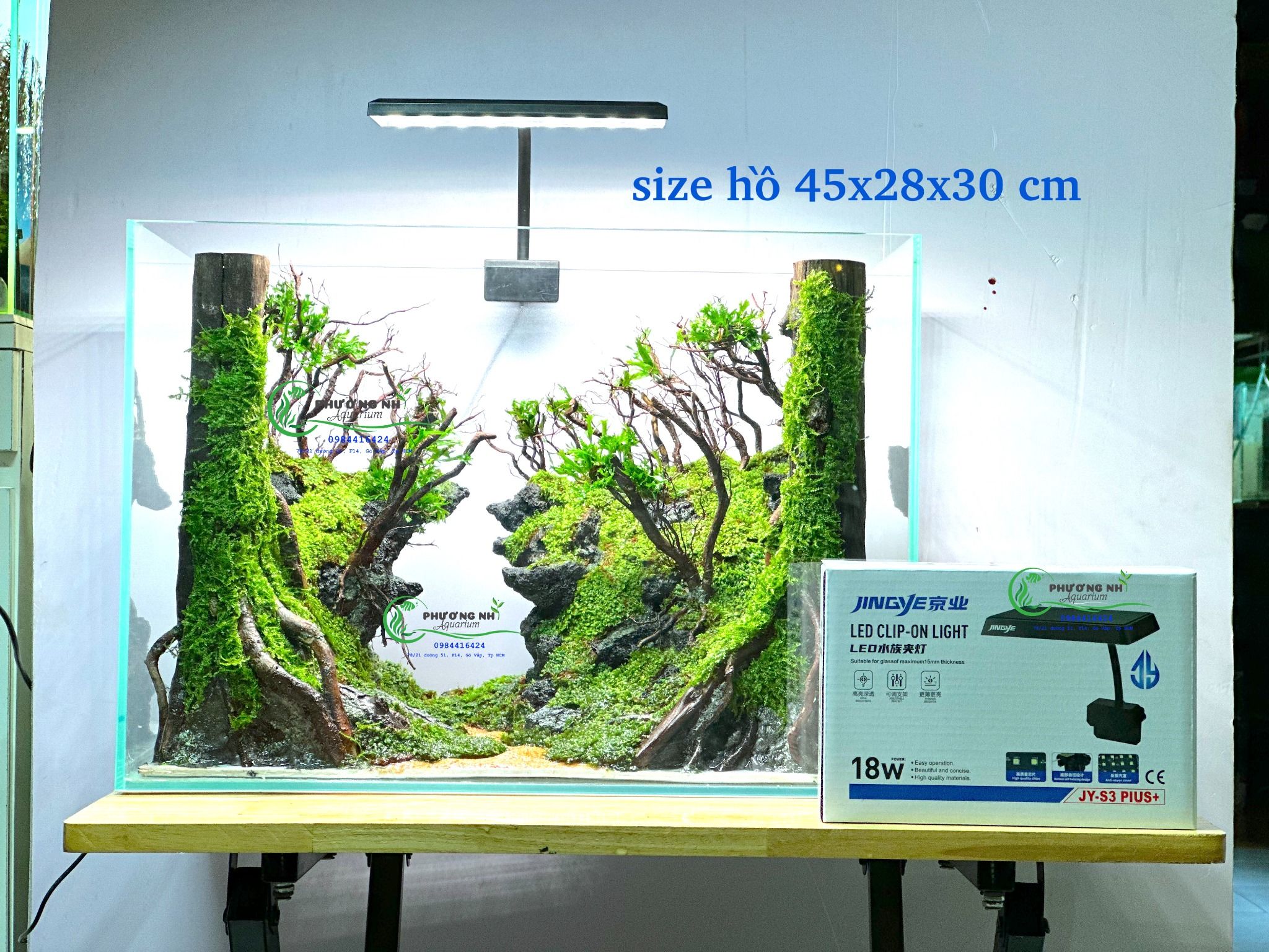 Đèn kẹp JY S3 plus 18w