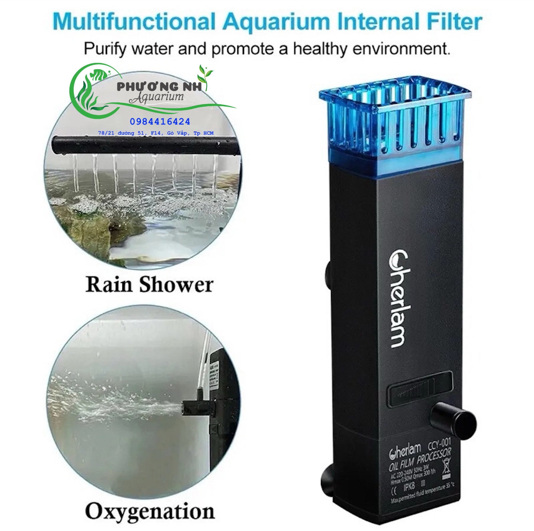 Lọc váng cao cấp CHERLAM - Thiết kế tinh tế, êm ái và hiệu năng cao