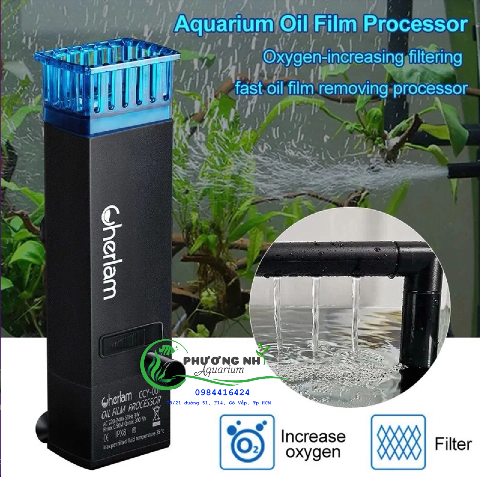 Lọc váng cao cấp CHERLAM - Thiết kế tinh tế, êm ái và hiệu năng cao