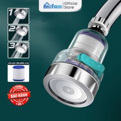 Đầu vòi rửa bát tăng áp lọc nước 3 chế độ phun Mifan