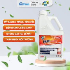 Nước Tẩy Xi Măng, Rêu Mốc SMART 2000 ml