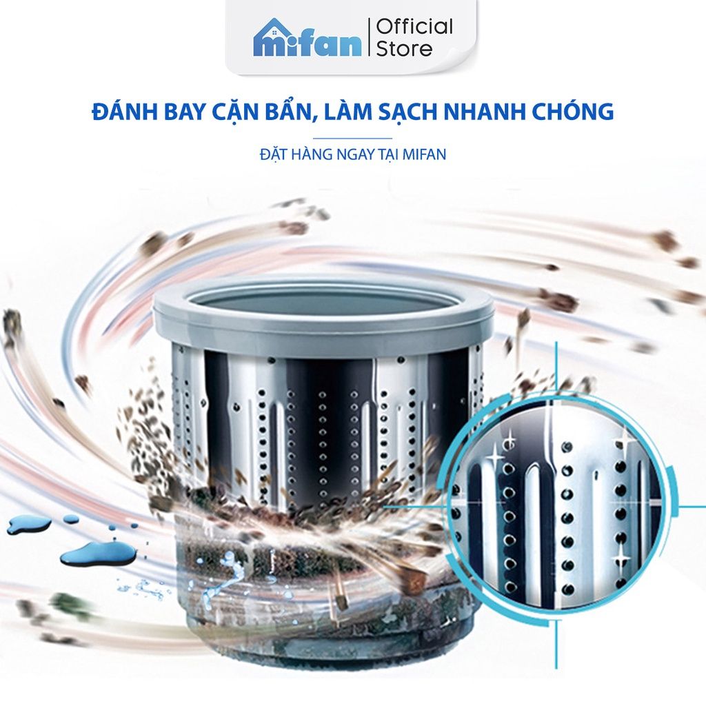 Bột Tẩy Vệ Sinh Lồng Máy Giặt Cao Cấp Mifan