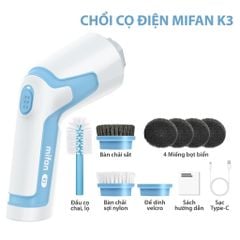 Phụ Kiện Thay Thế Máy Cọ Rửa Điện Cầm Tay Đa Năng Mifan K3 C3