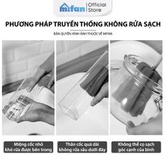 Chổi Cọ Rửa Bình Nước Chai Lọ Cán Dài Mifan