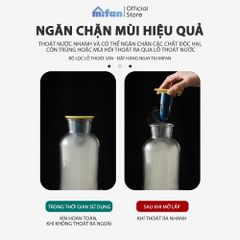 Bộ Nắp Ga Thoát Sàn Ngăn Mùi Hôi Cống Cao Cấp MIFAN