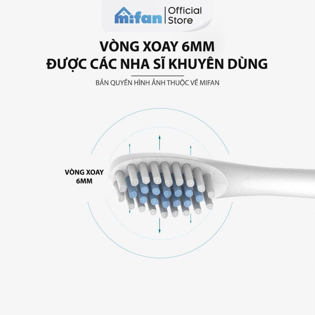Đầu Bàn Chải Điện Mifan Sonic X5 X7