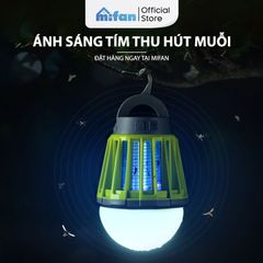 Đèn bắt muỗi tích điện 2 in 1 Weidasi WD-215