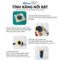 Bộ Nắp Ga Thoát Sàn Ngăn Mùi Hôi Cống Cao Cấp MIFAN