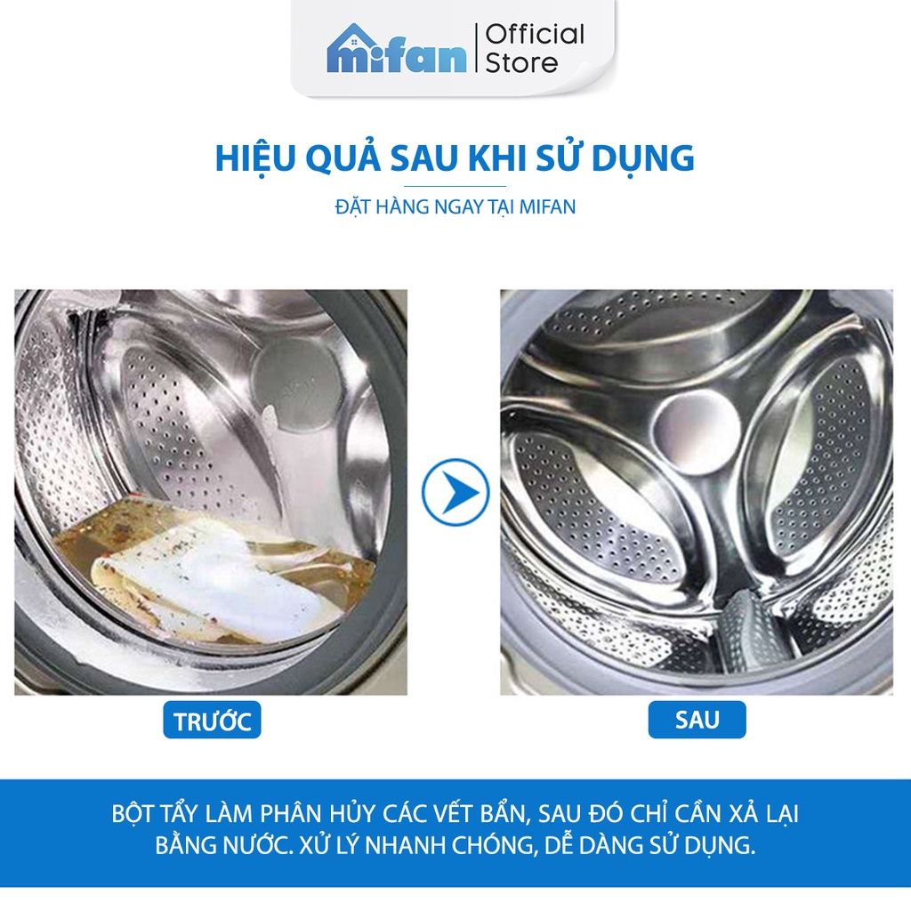 Bột Tẩy Vệ Sinh Lồng Máy Giặt Cao Cấp Mifan