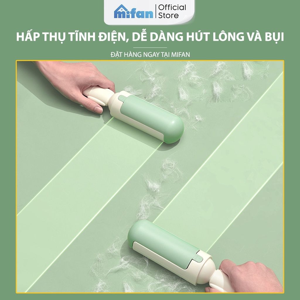Căy lăn bụi lông chó mèo tĩnh điện đa năng Mifan