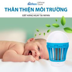 Đèn bắt muỗi tích điện 2 in 1 Weidasi WD-215