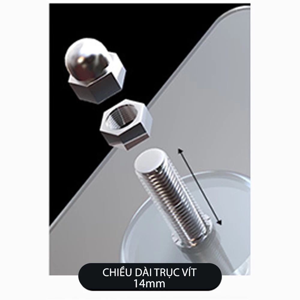 Miếng Dán Tường Đinh Vít Treo Tường Siêu Chắc MIFAN