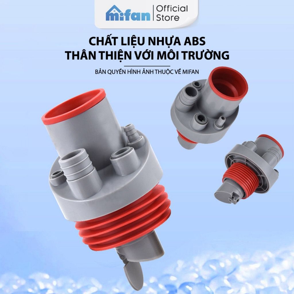 Bộ Đầu Nối Ống Thoát Nước 5 in 1 MIFAN