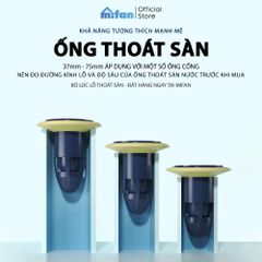 Bộ Nắp Ga Thoát Sàn Ngăn Mùi Hôi Cống Cao Cấp MIFAN
