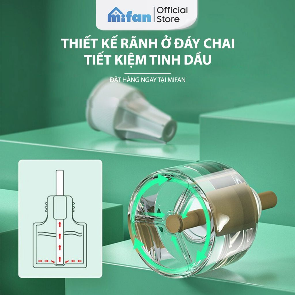 Máy xông tinh dầu đuổi muỗi Mifan Superb