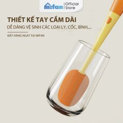 Cây cọ rửa bình nước chai lọ thông minh 3 trong 1 Mifan
