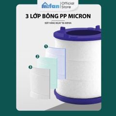 Đầu vòi rửa bát tăng áp lọc nước 3 chế độ phun Mifan