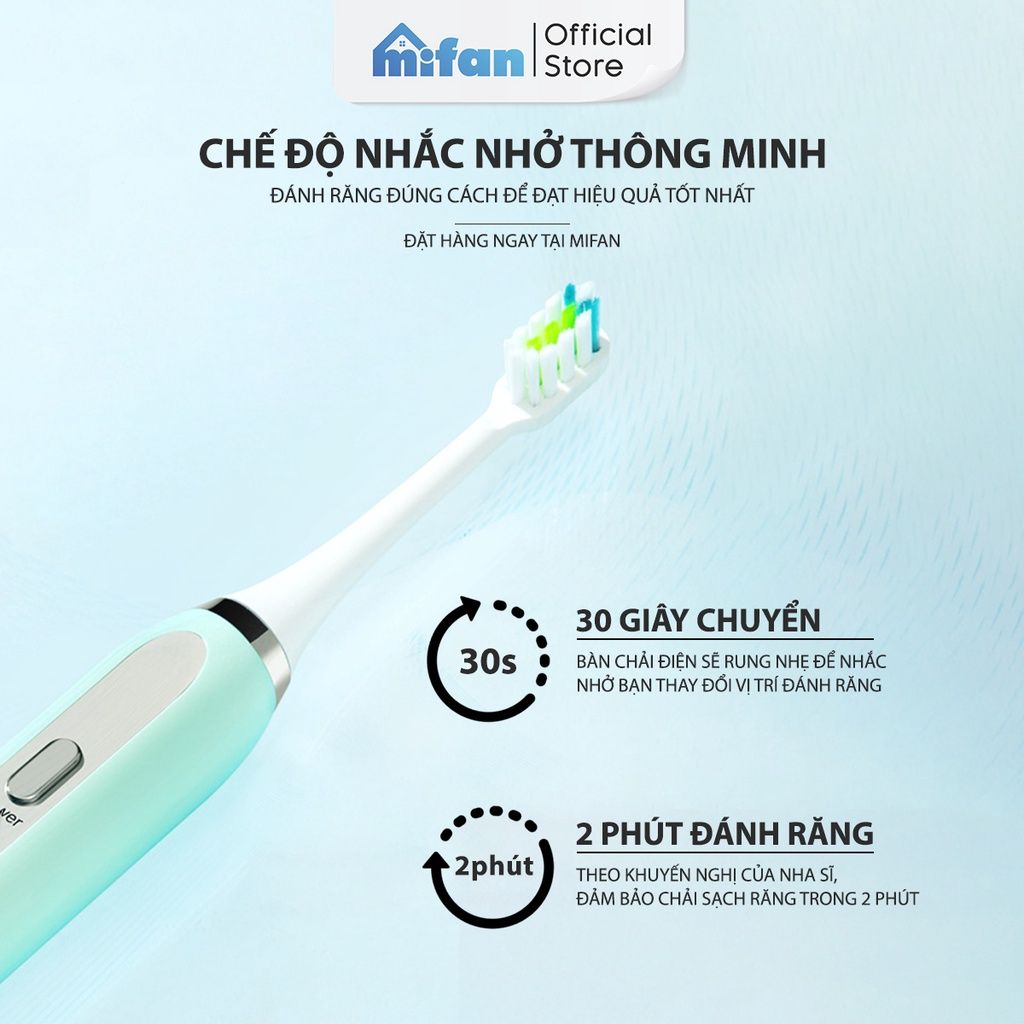 Bàn Chải Điện Cao Cấp Mifan Sonic Q1
