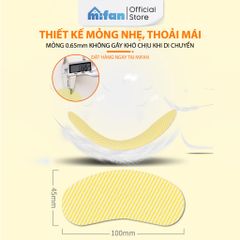 Miếng dán khử mùi giày tất, hôi chân hương chanh cực mạnh Mifan