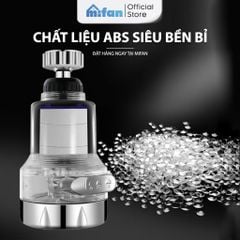 Đầu vòi rửa bát tăng áp lọc nước 3 chế độ phun Mifan