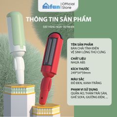 Căy lăn bụi lông chó mèo tĩnh điện đa năng Mifan
