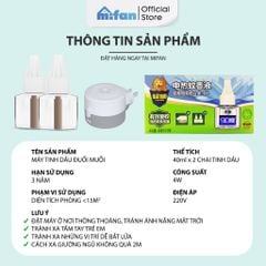 Máy xông tinh dầu đuổi muỗi Mifan Superb