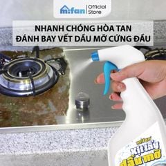 Xịt Tẩy Dầu Mỡ Nhà Bếp Mifan 500ml