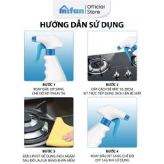 Xịt Tẩy Dầu Mỡ Nhà Bếp Mifan 500ml