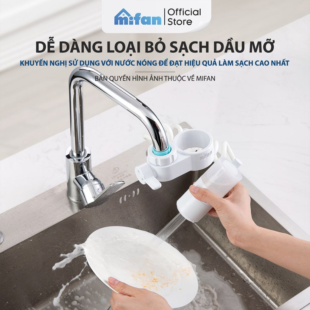 Vòi Rửa Bát Tăng Áp Tạo Bọt MIFAN