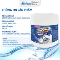 Bột Tẩy Vệ Sinh Lồng Máy Giặt Cao Cấp Mifan