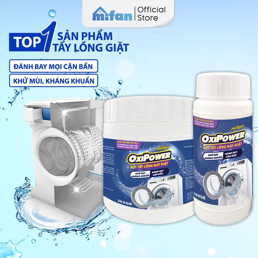 Bột Tẩy Vệ Sinh Lồng Máy Giặt Cao Cấp Mifan