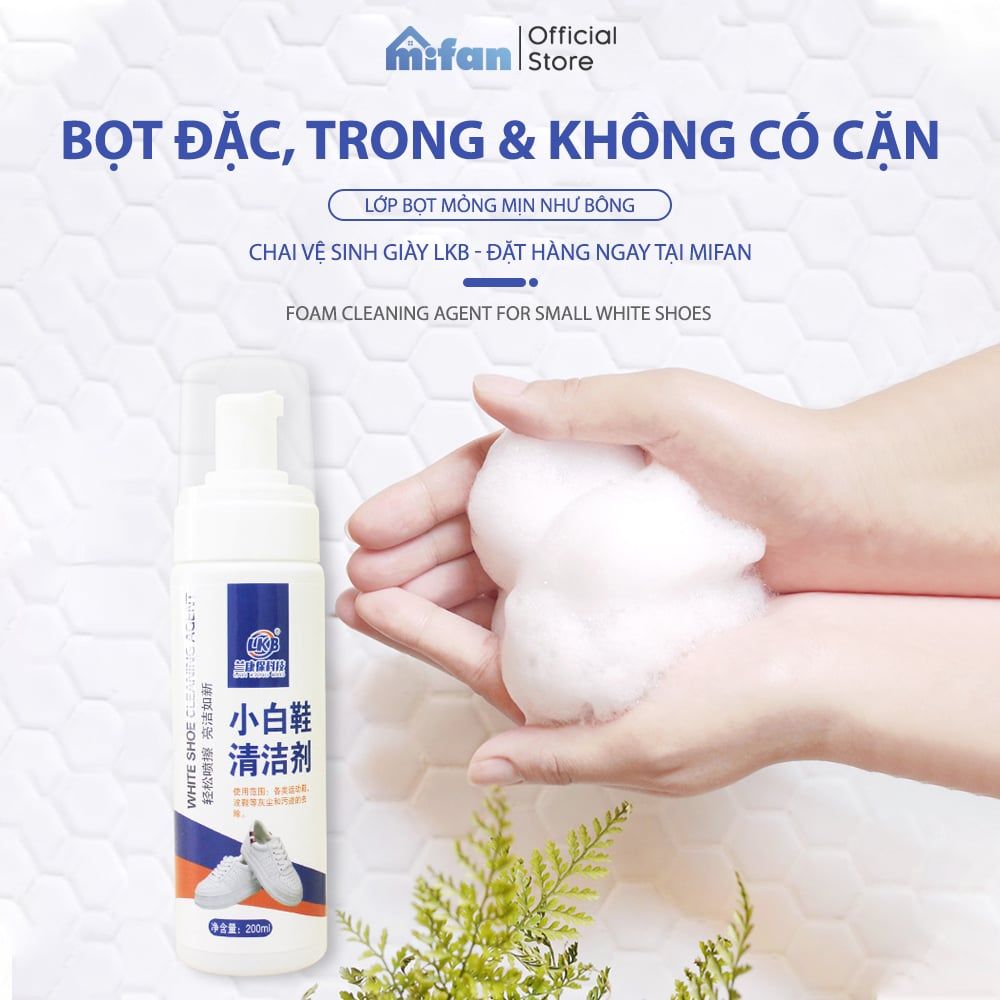 Chai Xịt Vệ Sinh Giày Cao Cấp LKB 200ml