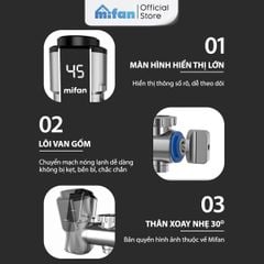 Máy Nước Nóng Trực Tiếp Gắn Đầu Vòi MIFAN 3300W
