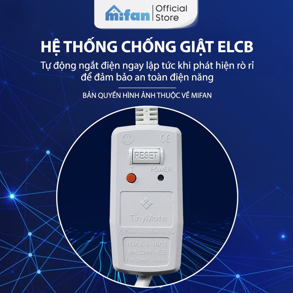 Máy Nước Nóng Trực Tiếp Gắn Đầu Vòi MIFAN 3300W