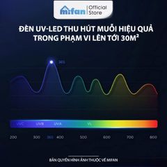 Đèn Bắt Muỗi Keo Dính UV-LED MIFAN