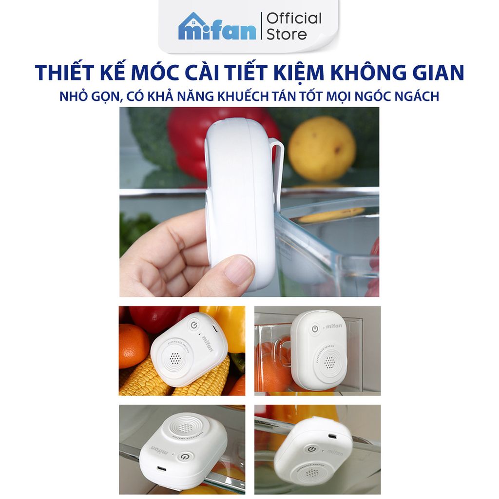 Máy Khử Mùi Tủ Lạnh Mifan
