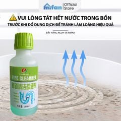 Nước thông tắc cống không sinh nhiệt YUHAO cực mạnh 500ml