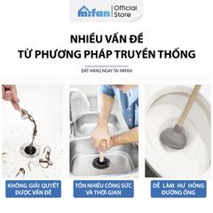 Nước thông tắc cống không sinh nhiệt YUHAO cực mạnh 500ml