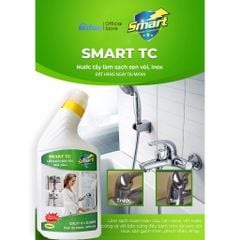 Nước Tẩy Rửa Sen, Vòi Inox, Tường Sàn Gạch Nhà Tắm SMART TC