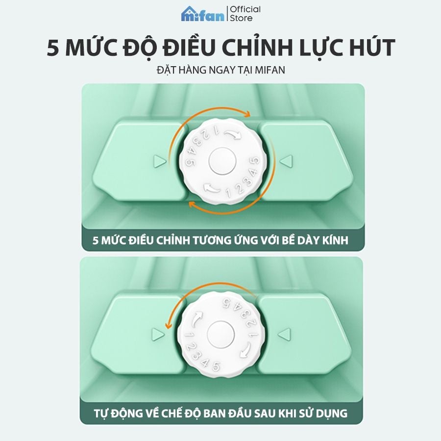 Bộ Lau Kính 2 Mặt Nam Châm Thông Minh MIFAN