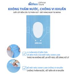 Miếng Giấy Lót Bồn Cầu Tự Phân Hủy MIFAN