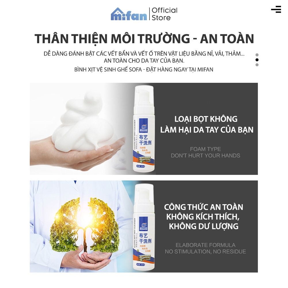 Bình Xịt Vệ Sinh Sofa LKB 200ml