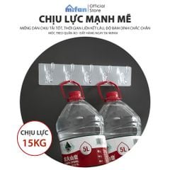Móc Treo Quần Áo Dán Tường 6 Chấu