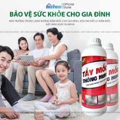 Dung Dịch Tẩy Mốc Tường SMART 1000ml
