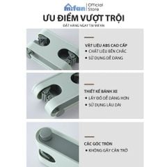 Móc Dán Tường Treo Chổi,  Kẹp Giữ Cây Lau Nhà Đa Năng Cao Cấp MIFAN