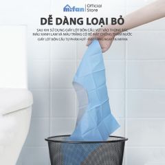 Miếng Giấy Lót Bồn Cầu Tự Phân Hủy MIFAN