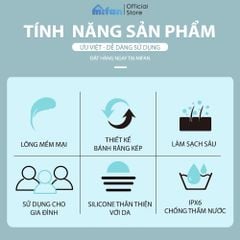 Bàn Chải Tắm Điện Tự Động Mifan