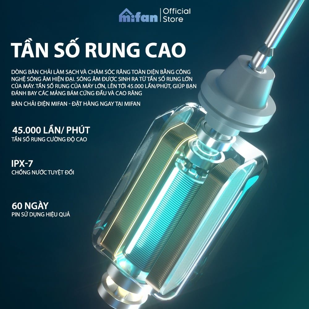 Bàn Chải Điện Mifan Sonic X5
