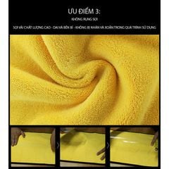 Khăn Lau Xe Hơi Ô Tô Microfiber Cao Cấp Mifan