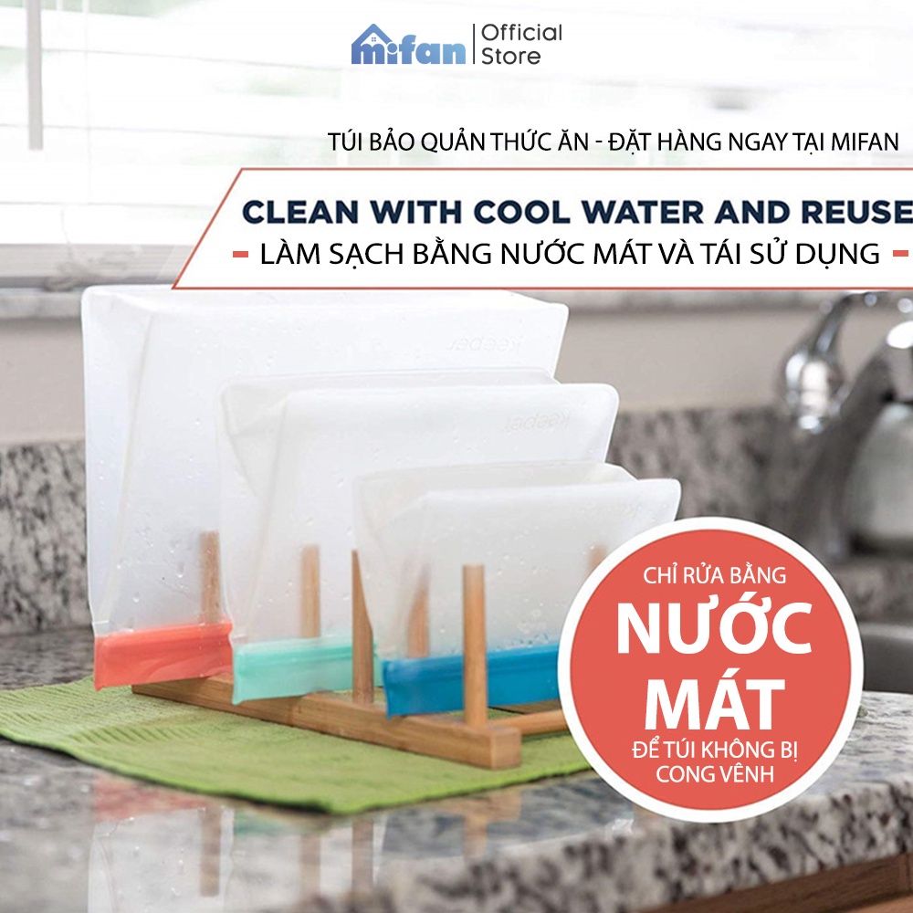 Túi Đựng Thực Phẩm Nhựa Peva Cao Cấp MIFAN